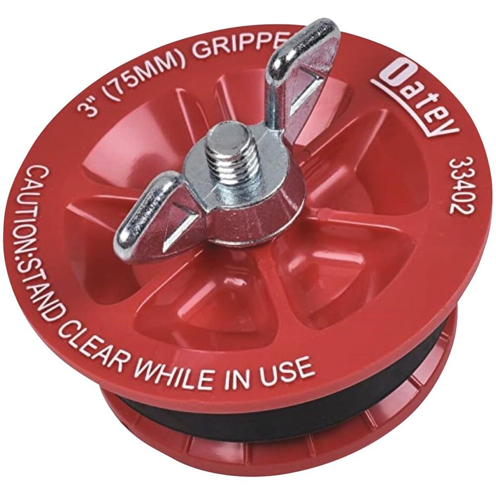 Oatey 3 in. Mechanical End-of-Pipe Gripper Plug - 1 Each