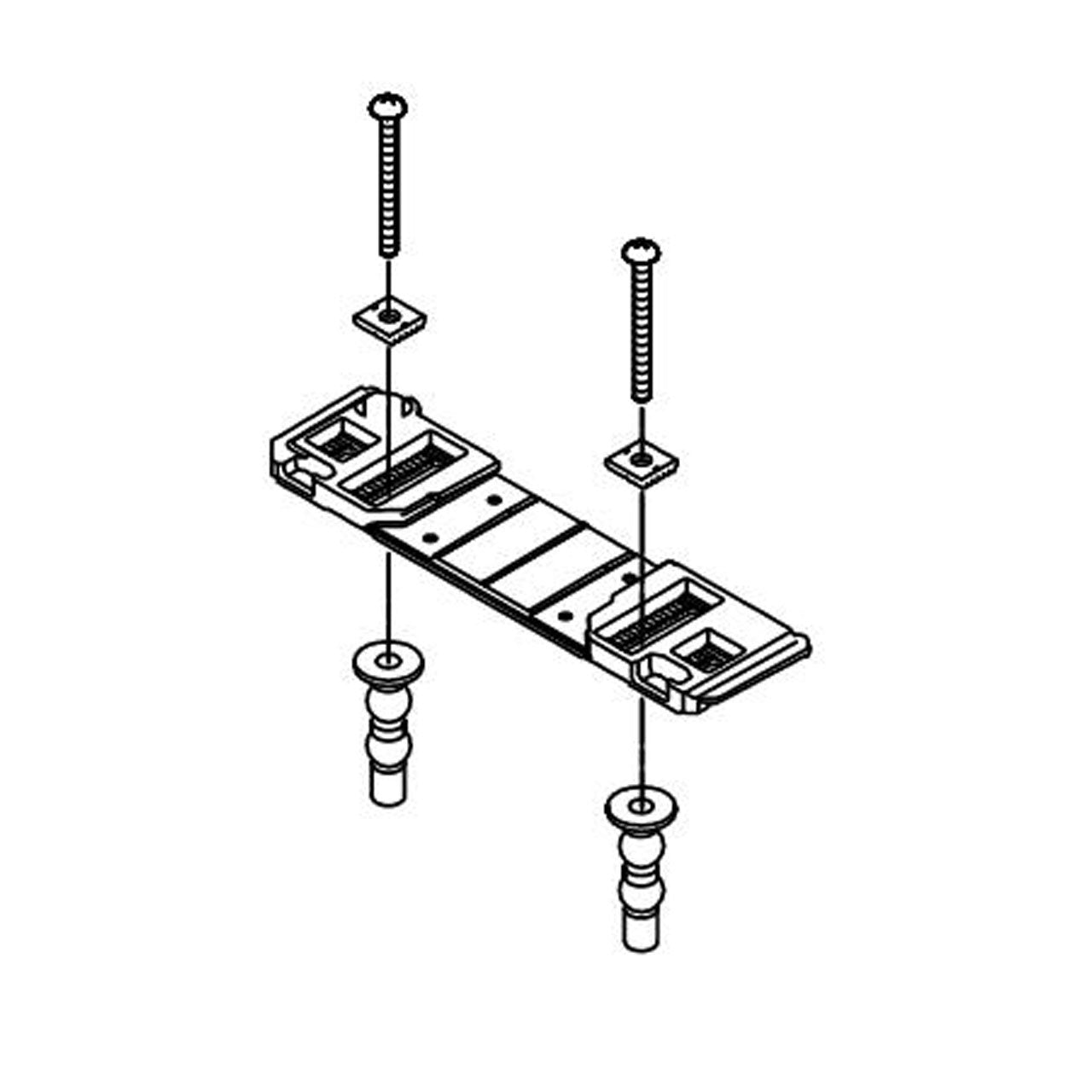 Toto THU9492 S300E/S350E BASEPLATE ASSEMBLY