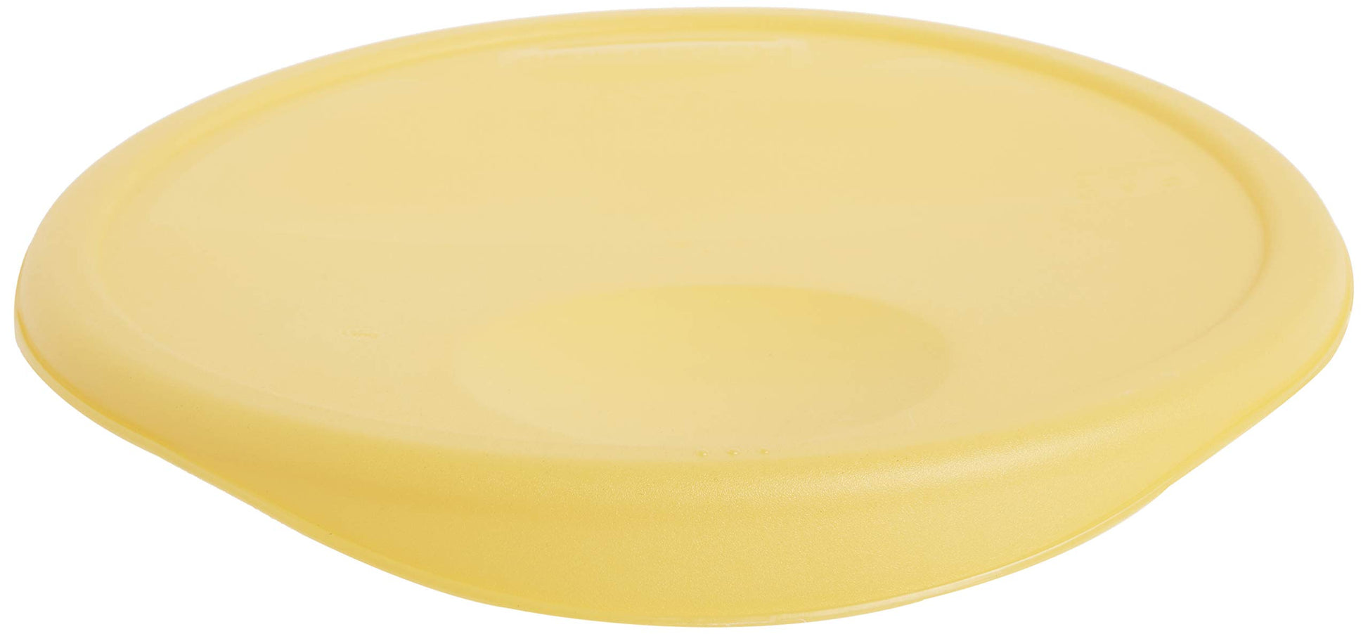 Rubbermaid Commercial Lid, for Round Food Storage Container, Yellow, Fits 12-22 Qt. Containers