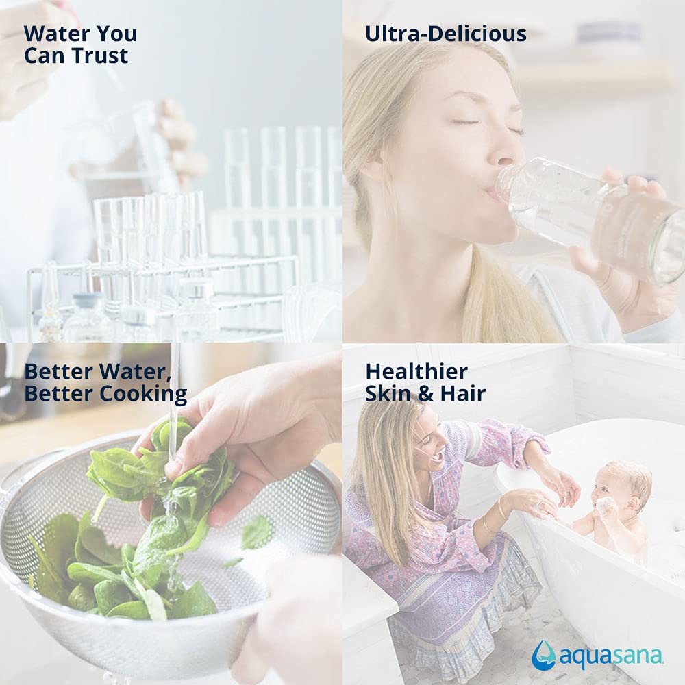 Aquasana Whole House Replacement Pre-Filters| Reduces Sediment, Rust & Dirt That Can Clog System | Genuine & Certified | 10-Inch | 3 Count | EQ-304 White