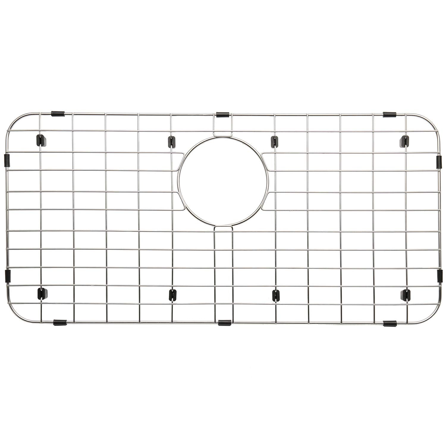 Serene Valley 25-1/4" X 12-1/2“ Sink Grid, Rear Drain with Corner Radius 1-1/2", NLW2513R