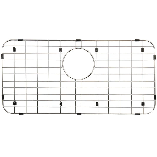 Serene Valley 25-1/4" X 12-1/2“ Sink Grid, Rear Drain with Corner Radius 1-1/2", NLW2513R
