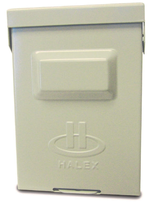 Halex - 60-AMP 120/240-Volt Non-Fuse Metallic AC Disconnect - HNF60R – 1 Per Pack – ANSI Certified & UL Listed