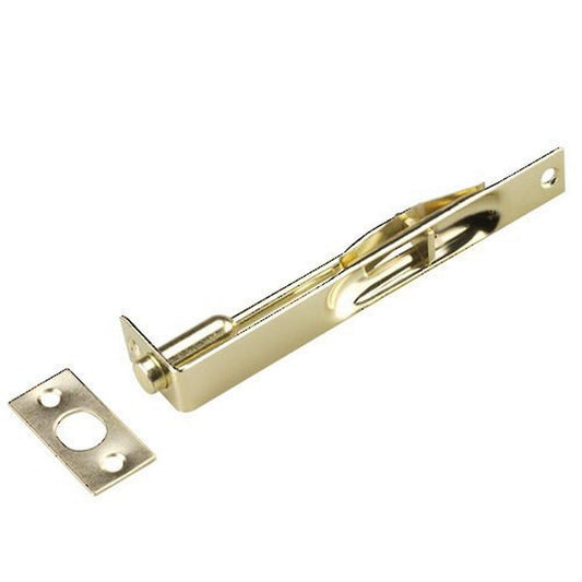 Richelieu Hardware - 65BV - 6" x 3/4" Flush Bolt - Brass Finish