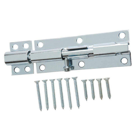 Everbilt 6 in. Zinc Plated Heavy Duty Barrel Bolt