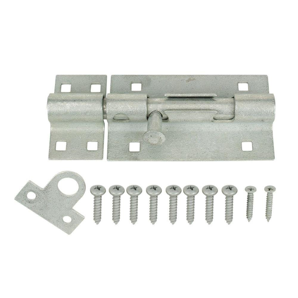 5 in. Galvanized Barrel Bolt