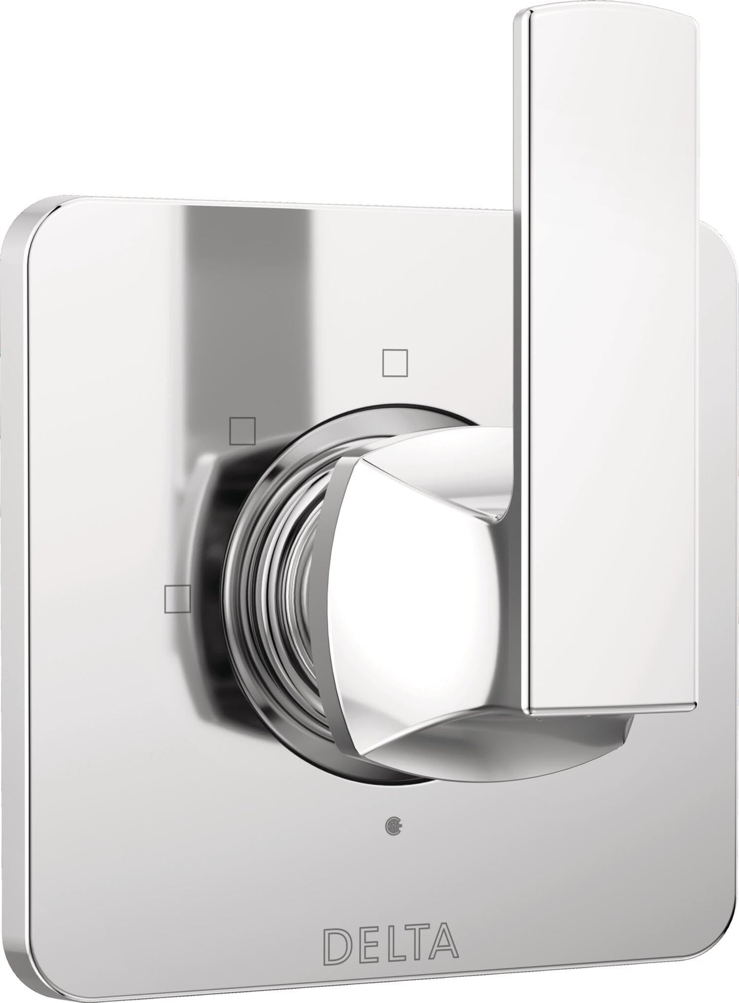 Delta T11837 Velum Three Function Diverter Valve Trim Less Rough-In Valve - Two Independent Positions, One Shared Position - Chrome