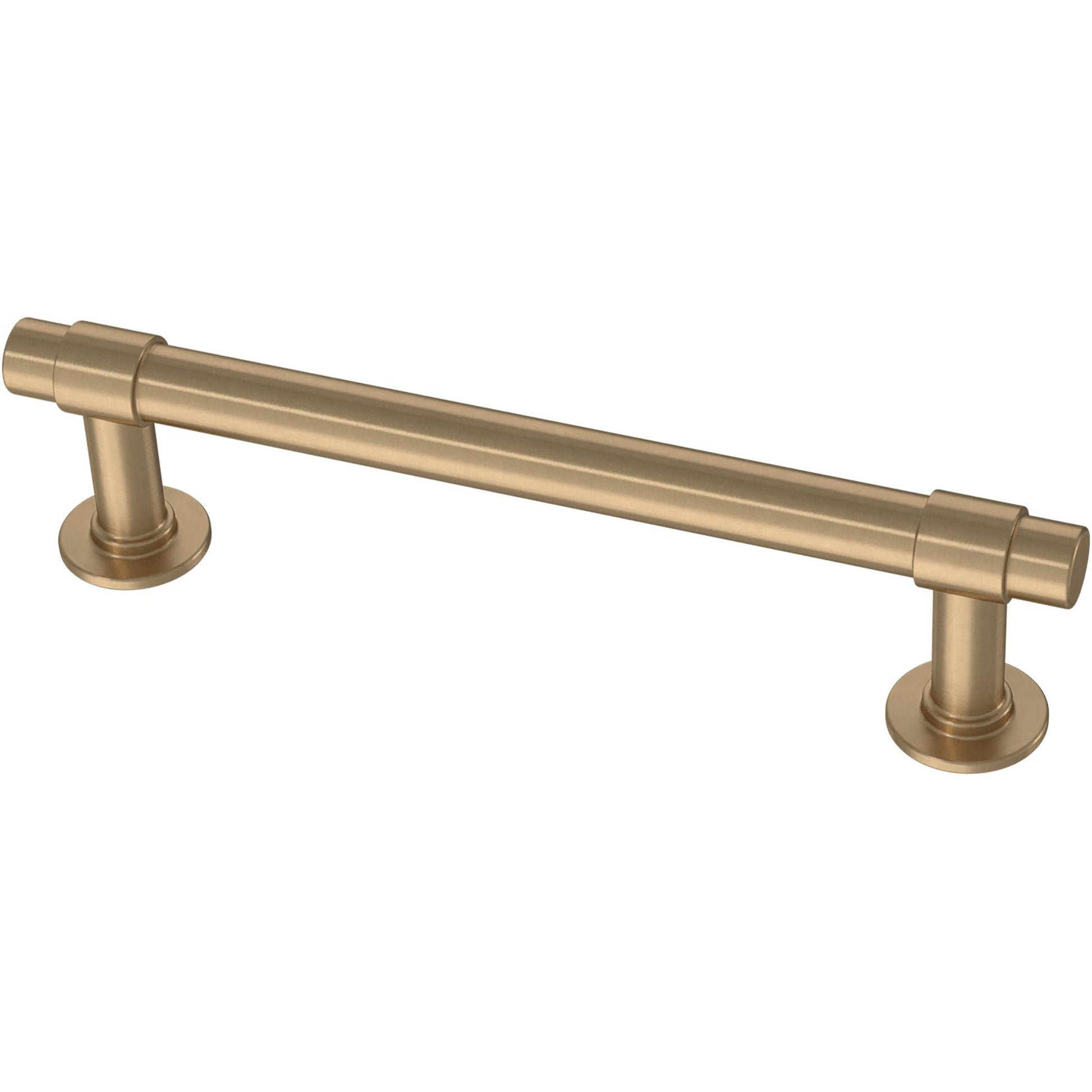 Franklin Brass (5-Pack) – Champagne Bronze Cabinet Handles, 4 Inch Hole Center, Casual Pulls for Drawers, Kitchen Cabinet Door, Dressers | Francisco