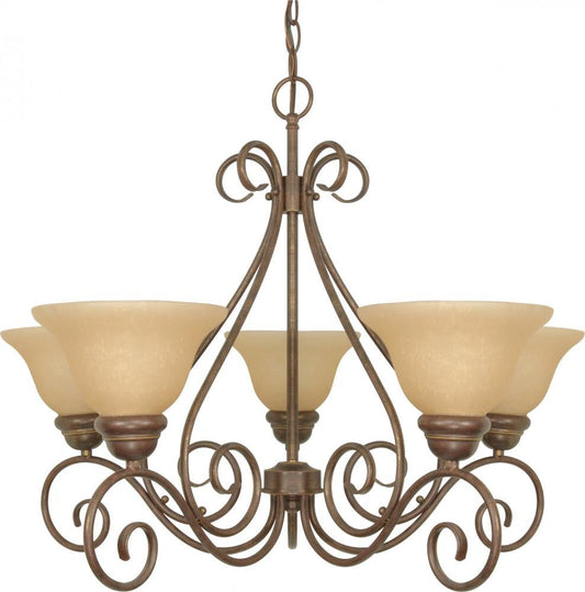 HARDWARE KIT ONLY NUVO 60/1023 Five Light Chandelier, Sonoma Bronze