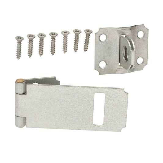 4-1/2 in. Galvanized Steel Adjustable-Staple Hasp Lock