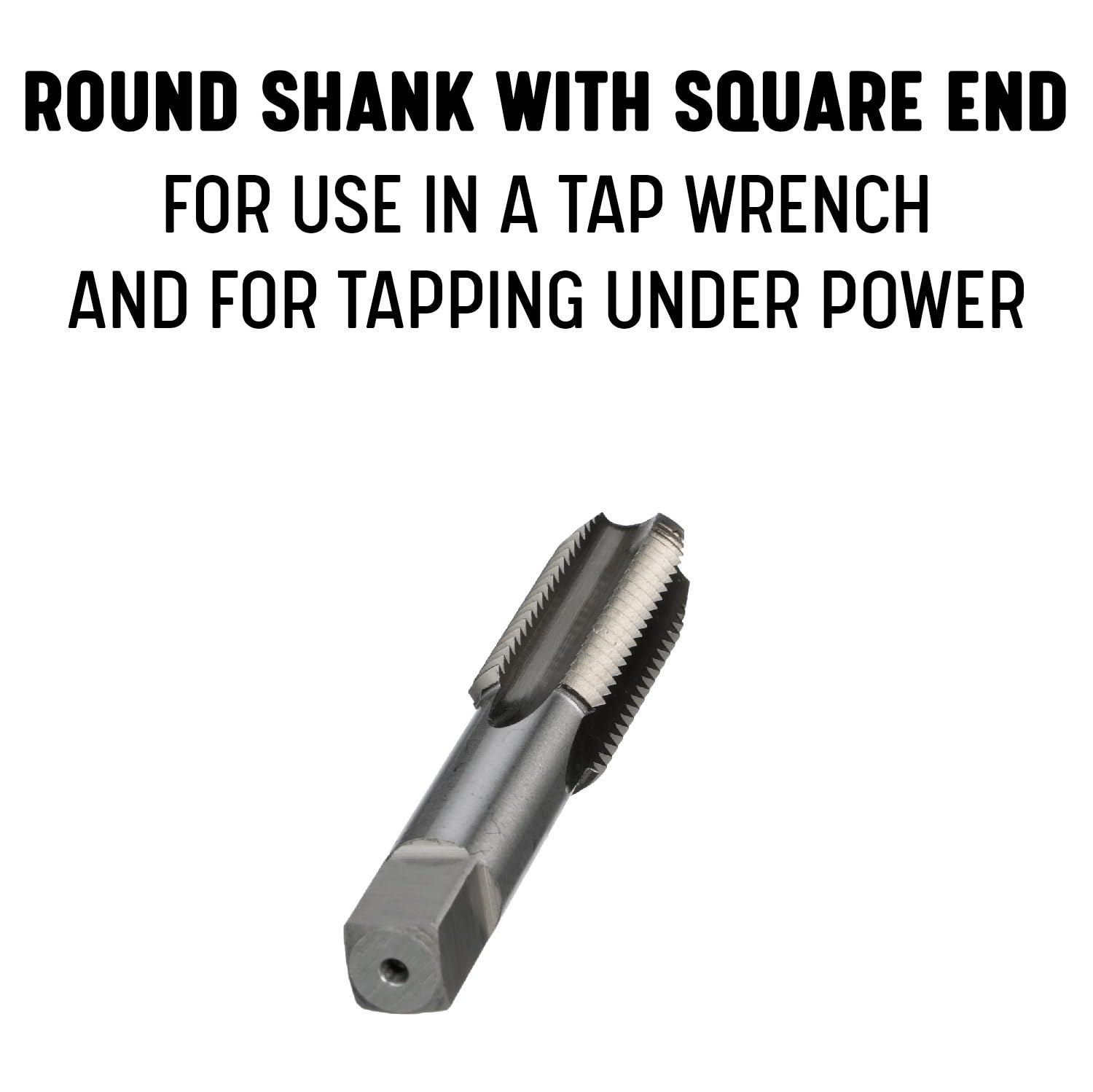 Drill America 1"-14 UNS High Speed Steel Bottoming Tap, (Pack of 1)