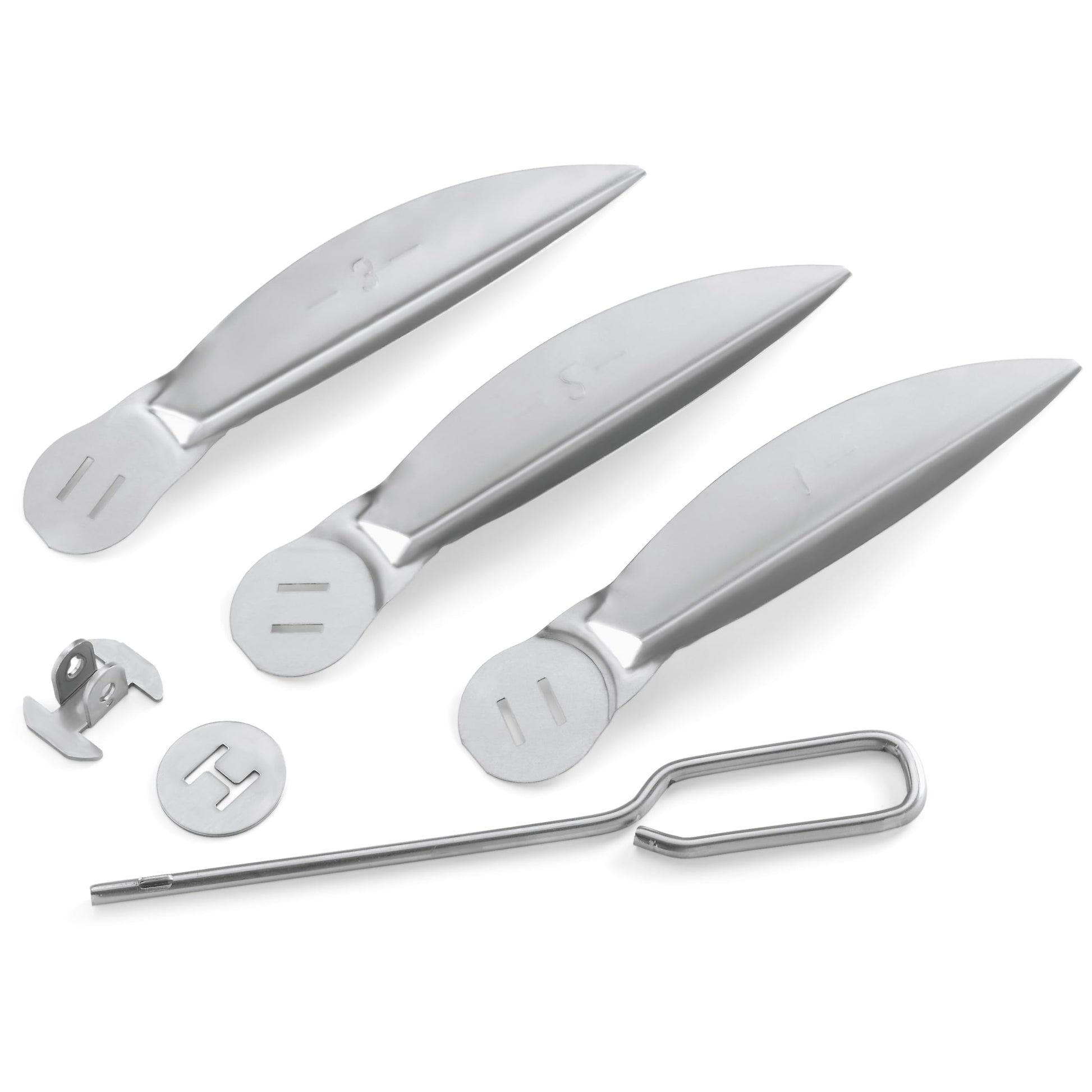 Weber 22.5" One‑Touch Cleaning System Kit, Silver – Replacement Ash Sweeper for 22" One‑Touch Silver Charcoal Grills, Durable Aluminized Steel, Improves Airflow & Cleanup, Kettle