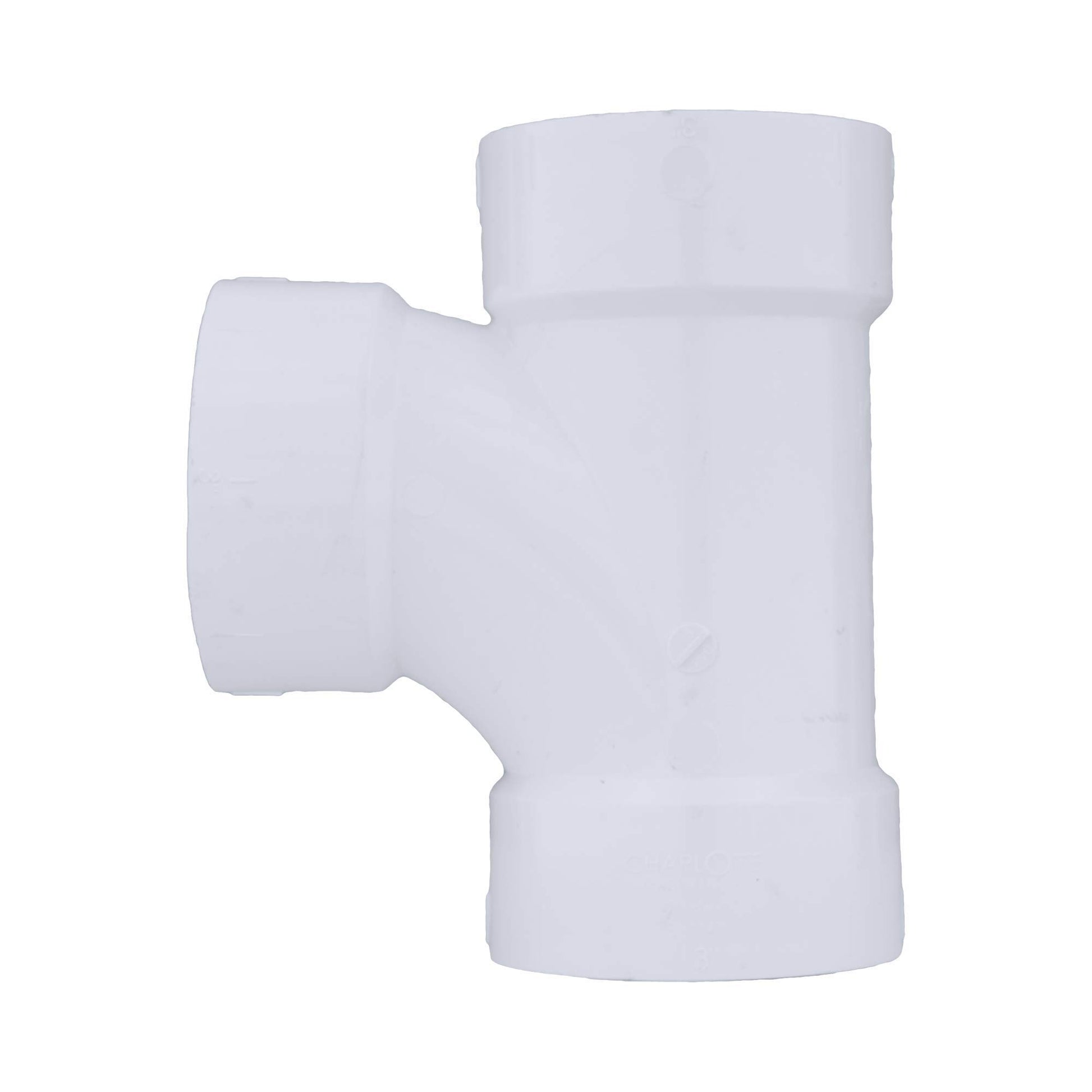 CHARLOTTE PIPE 3 x 3 x 3 x 2 DWV SANIT TEE W/LEFT SI DWV (DRAIN, WASTE AND VENT) (1 Unit Piece)