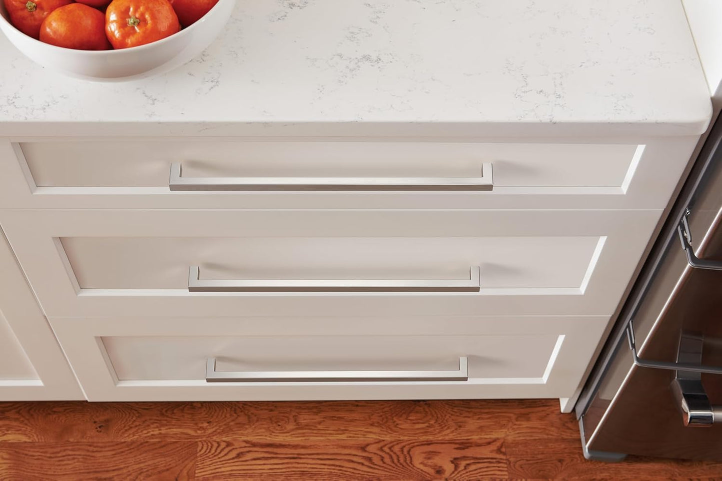 Amerock 12-5/8" Monument Polished Nickel Drawer Pull
