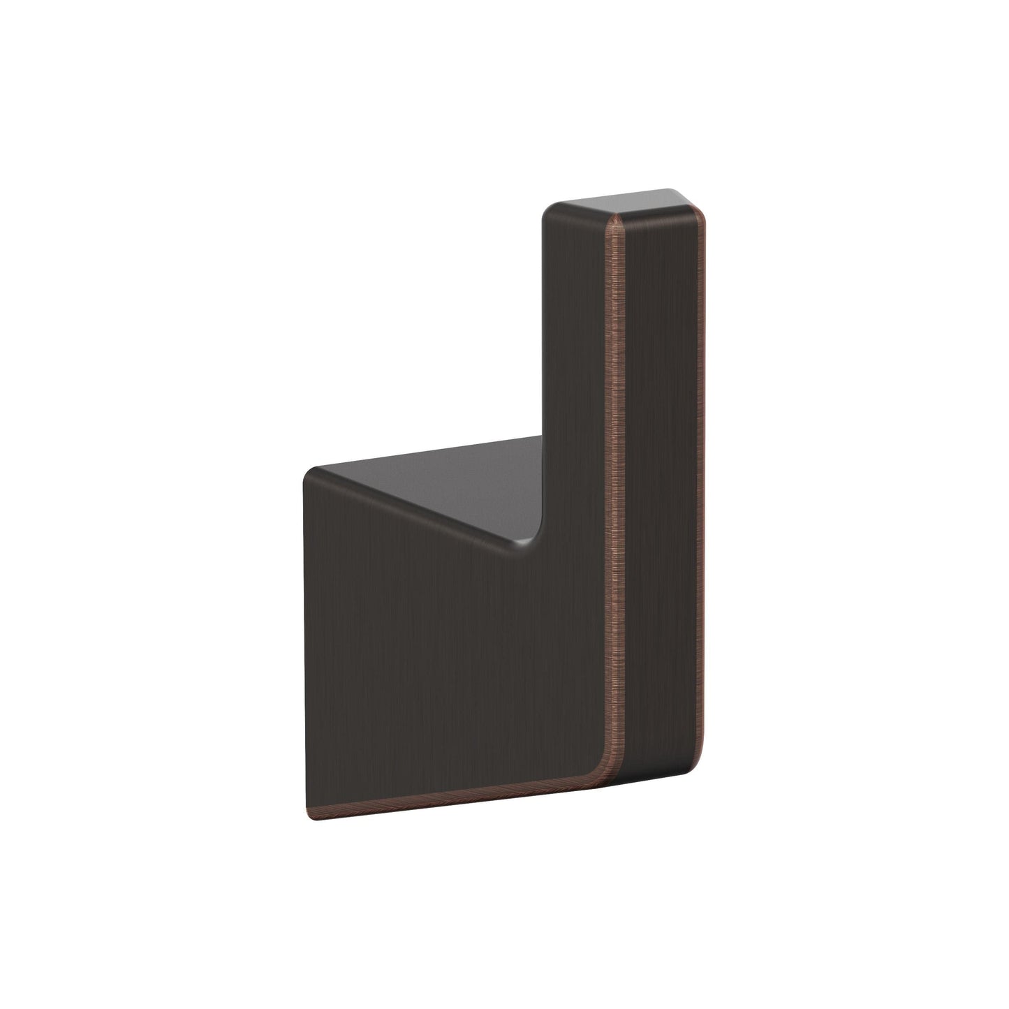 Amerock BH36000ORB | Oil Rubbed Bronze Single Robe Hook | 3-9/16 in. (90 mm) Length Towel Holder | Blackrock | Towel Hook for Bathroom | Bathroom Hardware | Bath Accessories