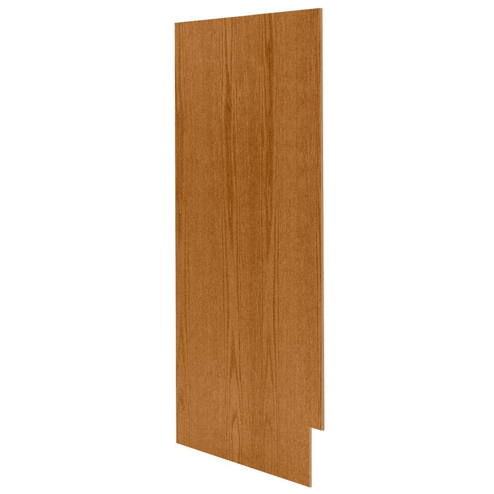 24x34.5x.25 in Kitchen Cabinet Flush-Fit Panels in Medium Oak (2-Pack)