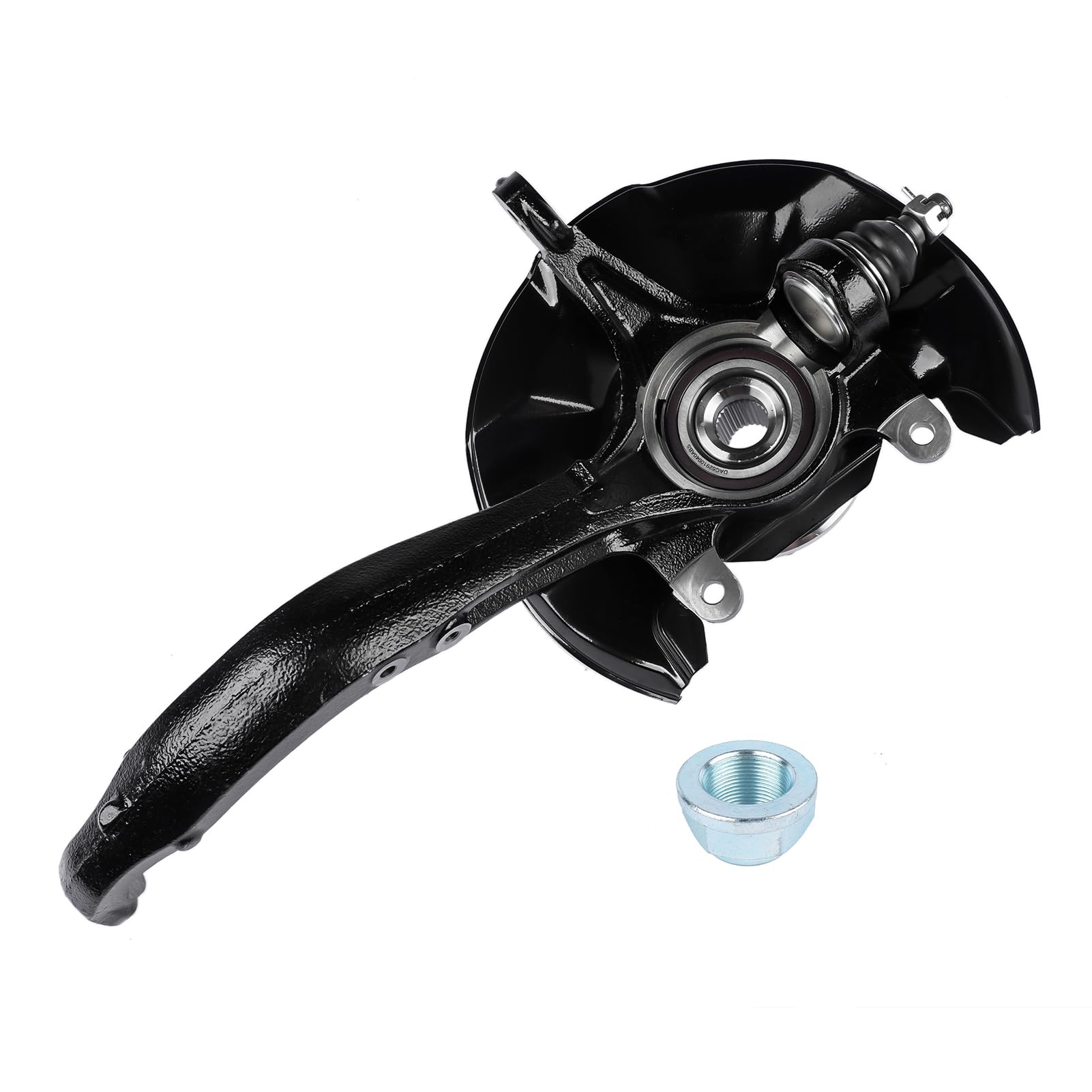 Niyako Front Passenger Side Steering Knuckle & Wheel Bearing Hub Assembly Replacement# 698-446 698446 LK052 Fit 2008-2012 Accord