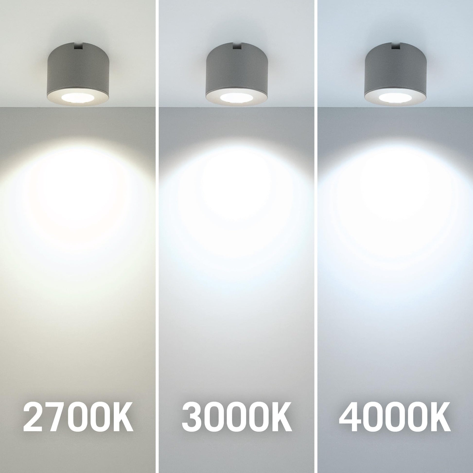 Armacost Lighting PureVue Mini Under Cabinet LED Puck Light, Angled, 4000K 213111