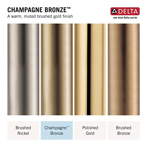 Delta 15849Lf Nicoli 1.2 GPM Single Hole Bathroom Faucet - Bronze