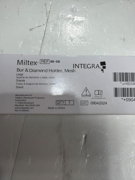 Miltex Integra Bur and Diamond Holder Mesh Large