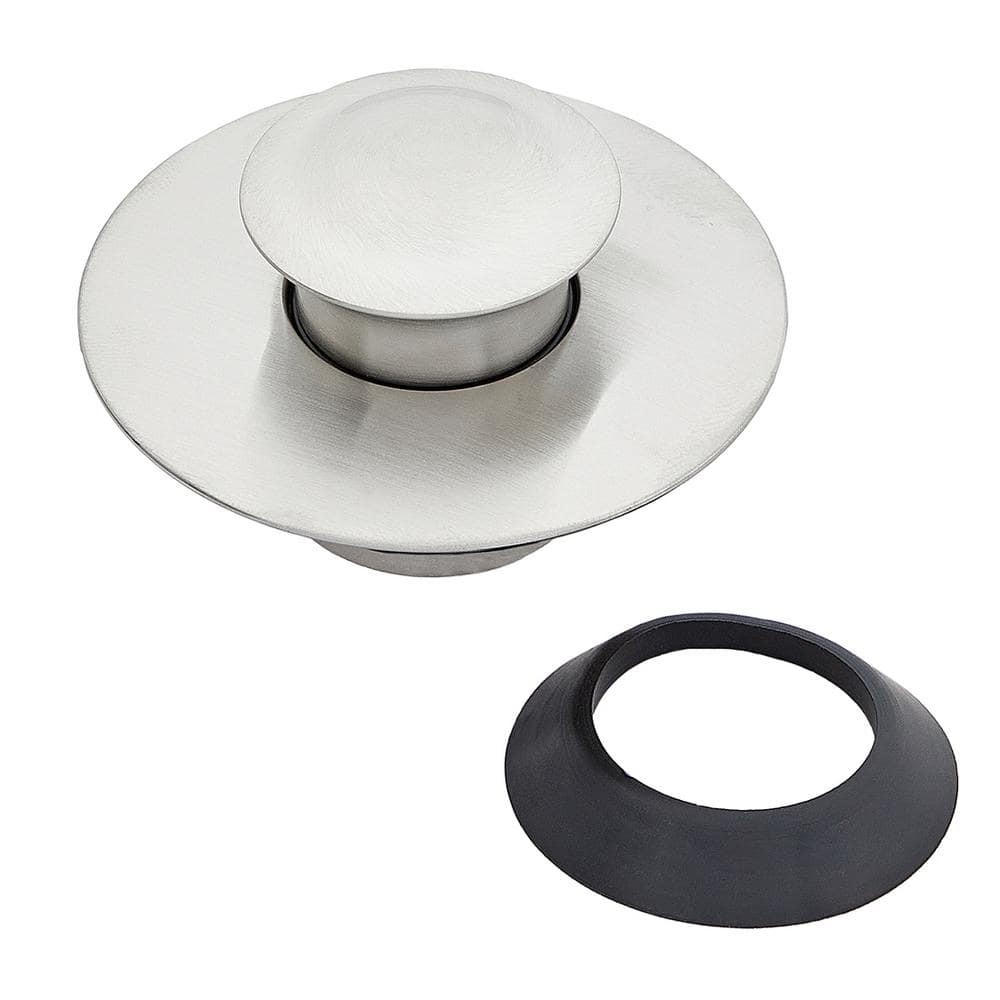1.65 in. Tub Stopper Remodel Kit in Brushed Nickel
