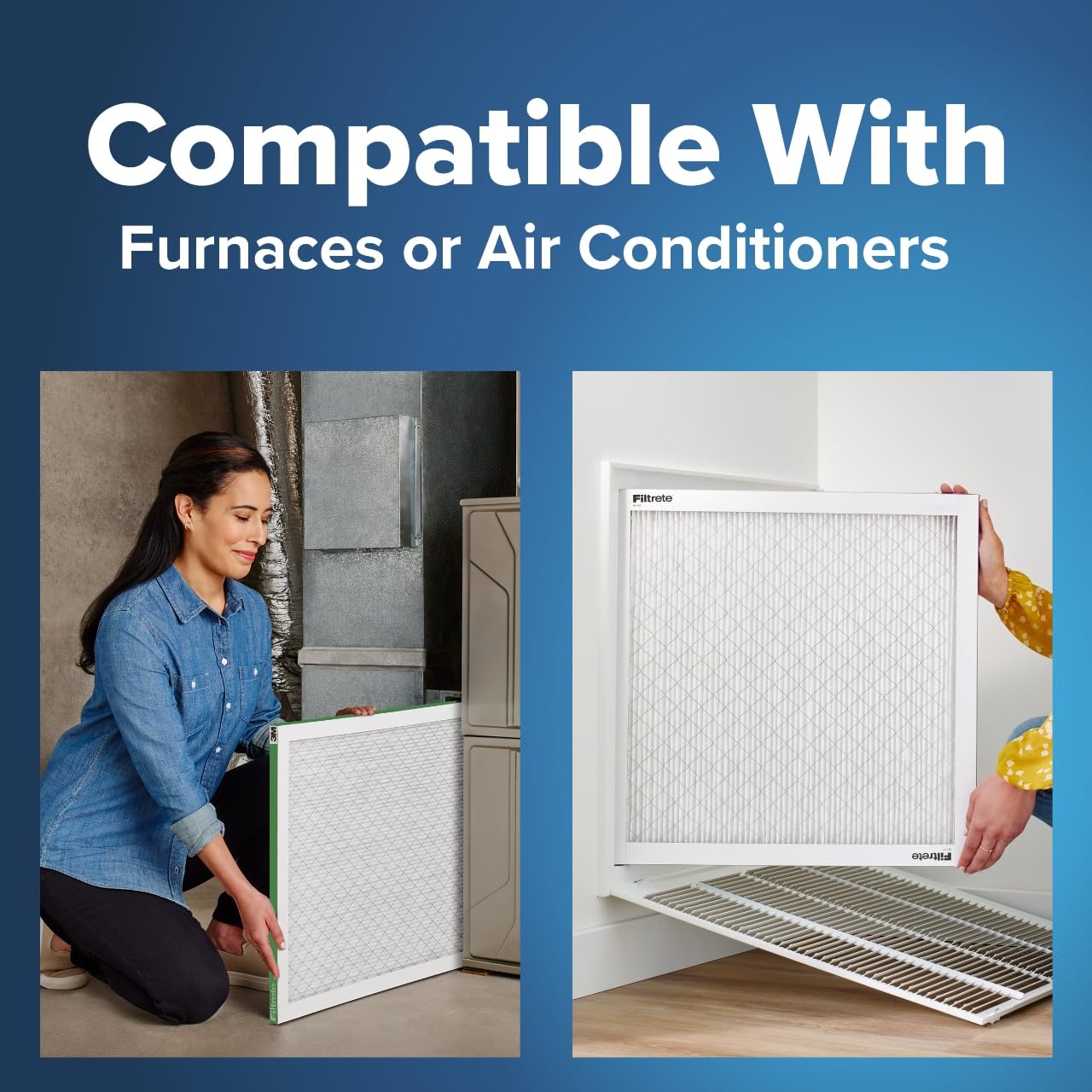 Filtrete 14x36x1 AC Furnace Air Filter, MPR 700, MERV 8, Tough on Pollen, Easy on Airflow, 3-Month Pleated 1-Inch Electrostatic Air Cleaning Filter, 6-Pack (Actual Size 13.81 x 35.81 x 0.81 in)