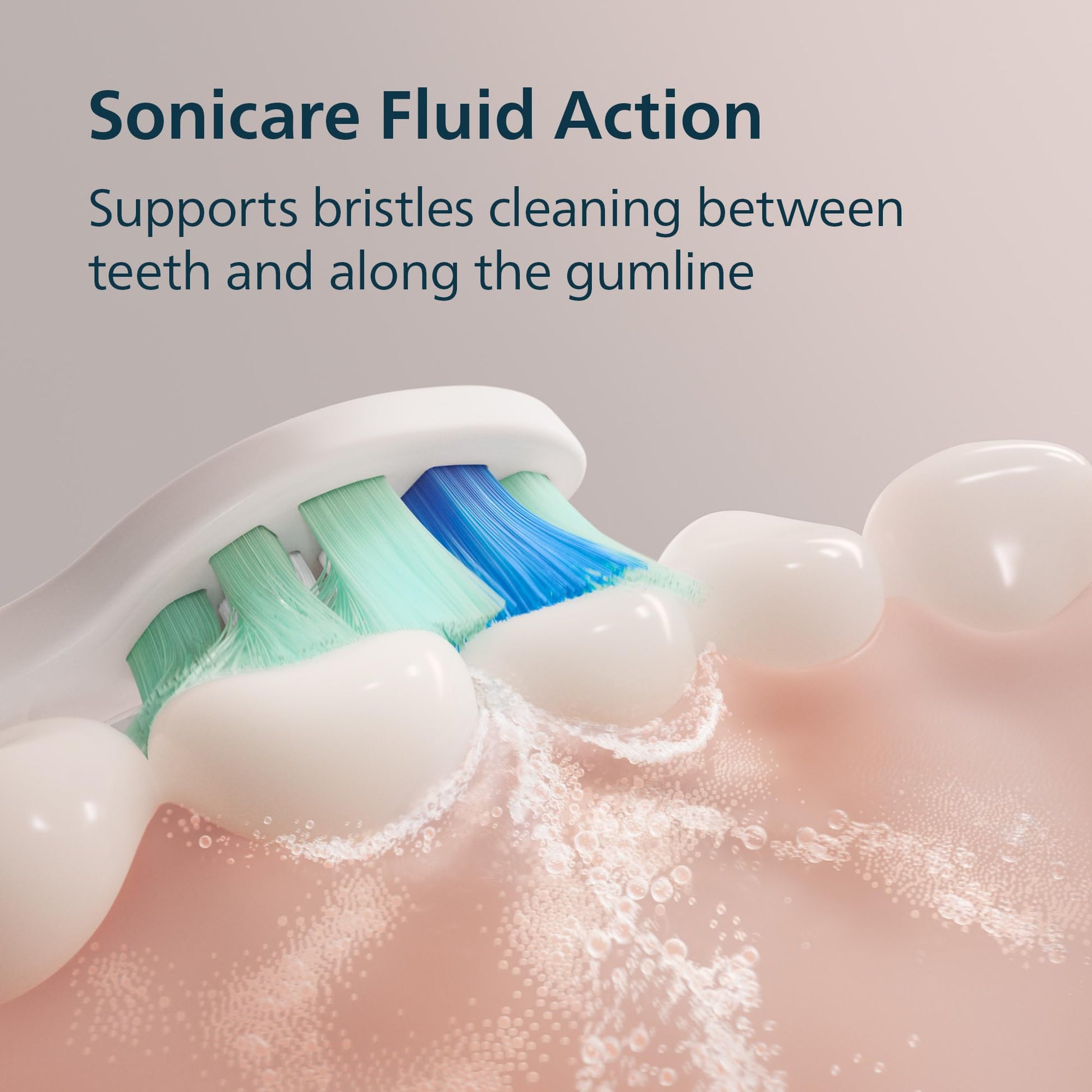 Philips Sonicare 4100 Series Electric Toothbrush - Sonic Toothbrush with Advanced Sonic Technology, Pressure Sensor, Two Intensity Settings, Smartimer & Quadpacer, Deep Pink, Model HX3681/26