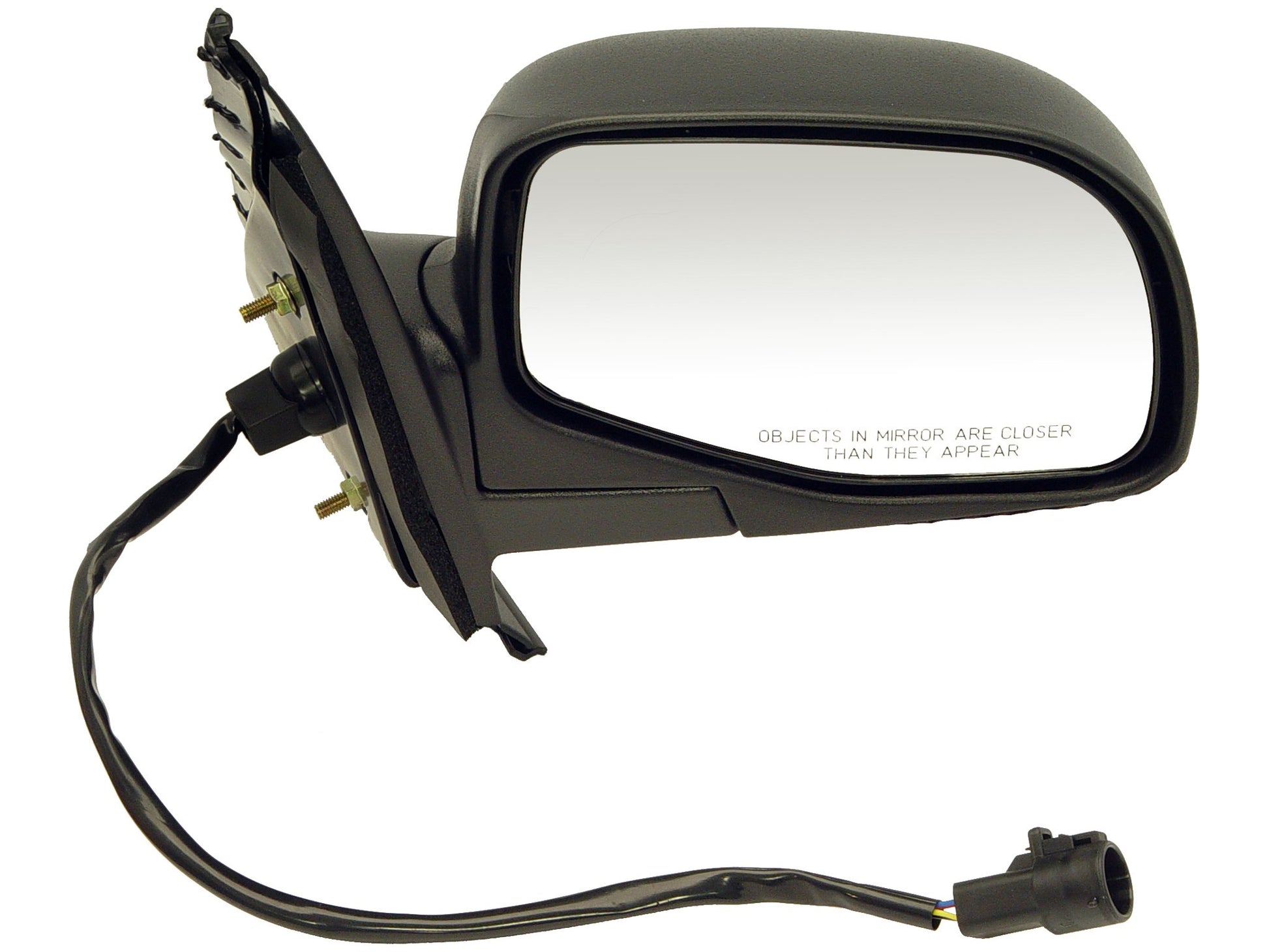 Dorman 955-1196 Passenger Side Power Door Mirror - Folding Compatible with Select Ford / Mercury Models, Black