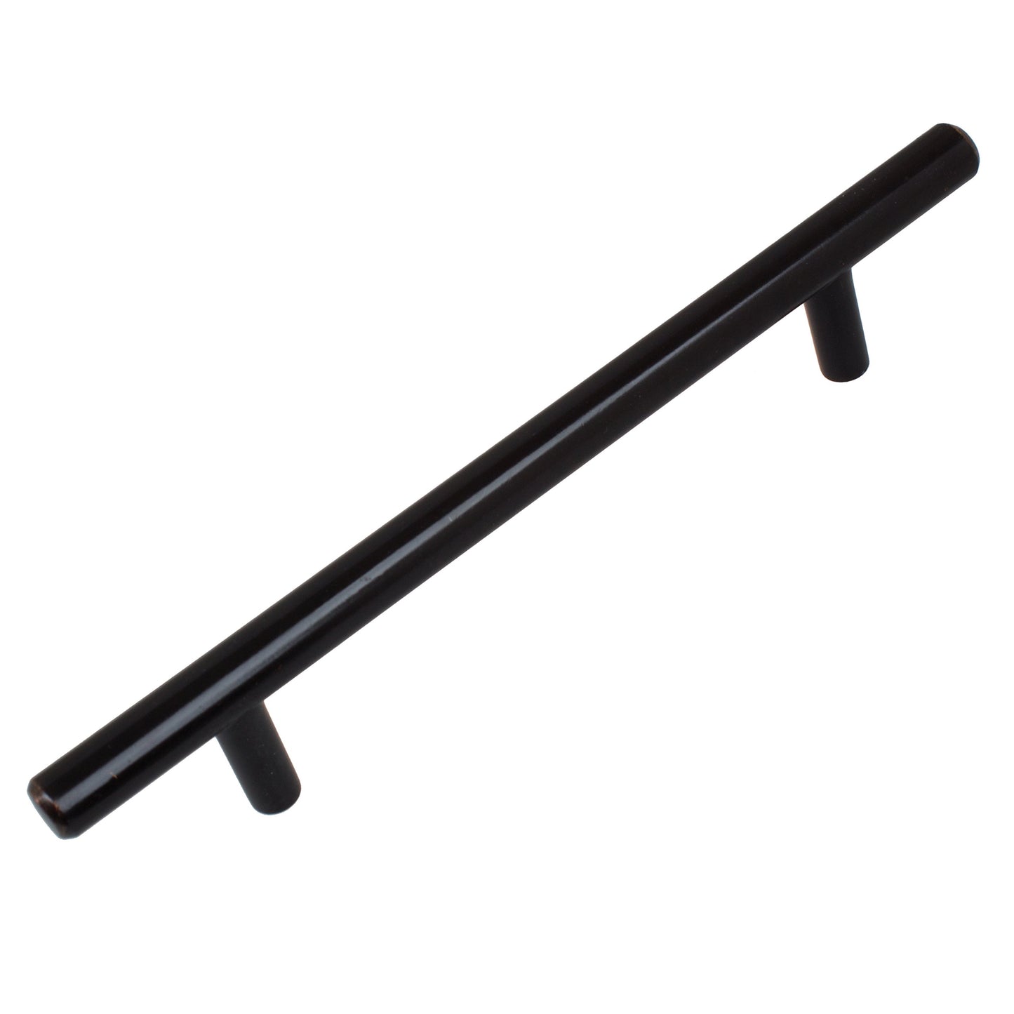 GlideRite Hardware 4074-S-ORB-10 5.125 inch Cc Oil Rubbed Bronze Solid bar Series Cabinet Pull 10 Pack