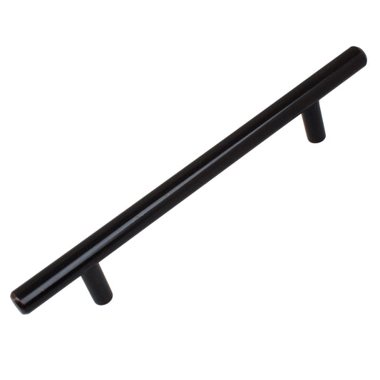GlideRite Hardware 4074-S-ORB-10 5.125 inch Cc Oil Rubbed Bronze Solid bar Series Cabinet Pull 10 Pack
