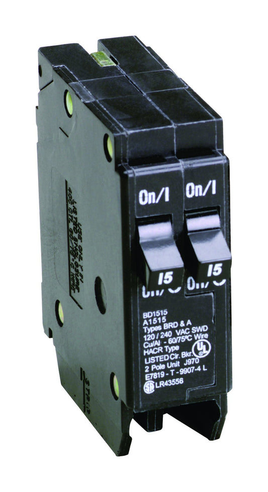 C-H BD1515; 15-15A BD DUPLX 1P 120/240V