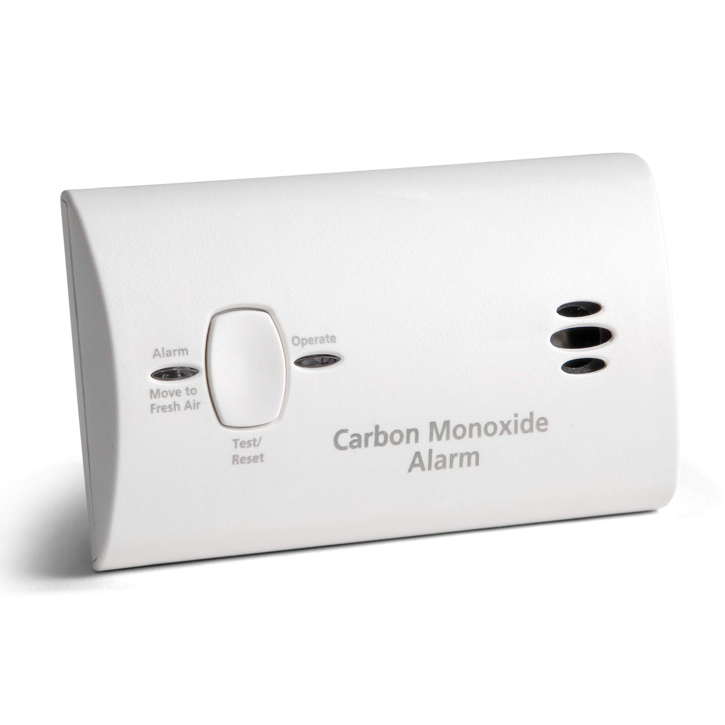 Kidde Carbon Monoxide Detector, AA Battery Powered, Portable for Travel or Home, 85 dB Alarm, LED Status Indicators, 3rd Edition