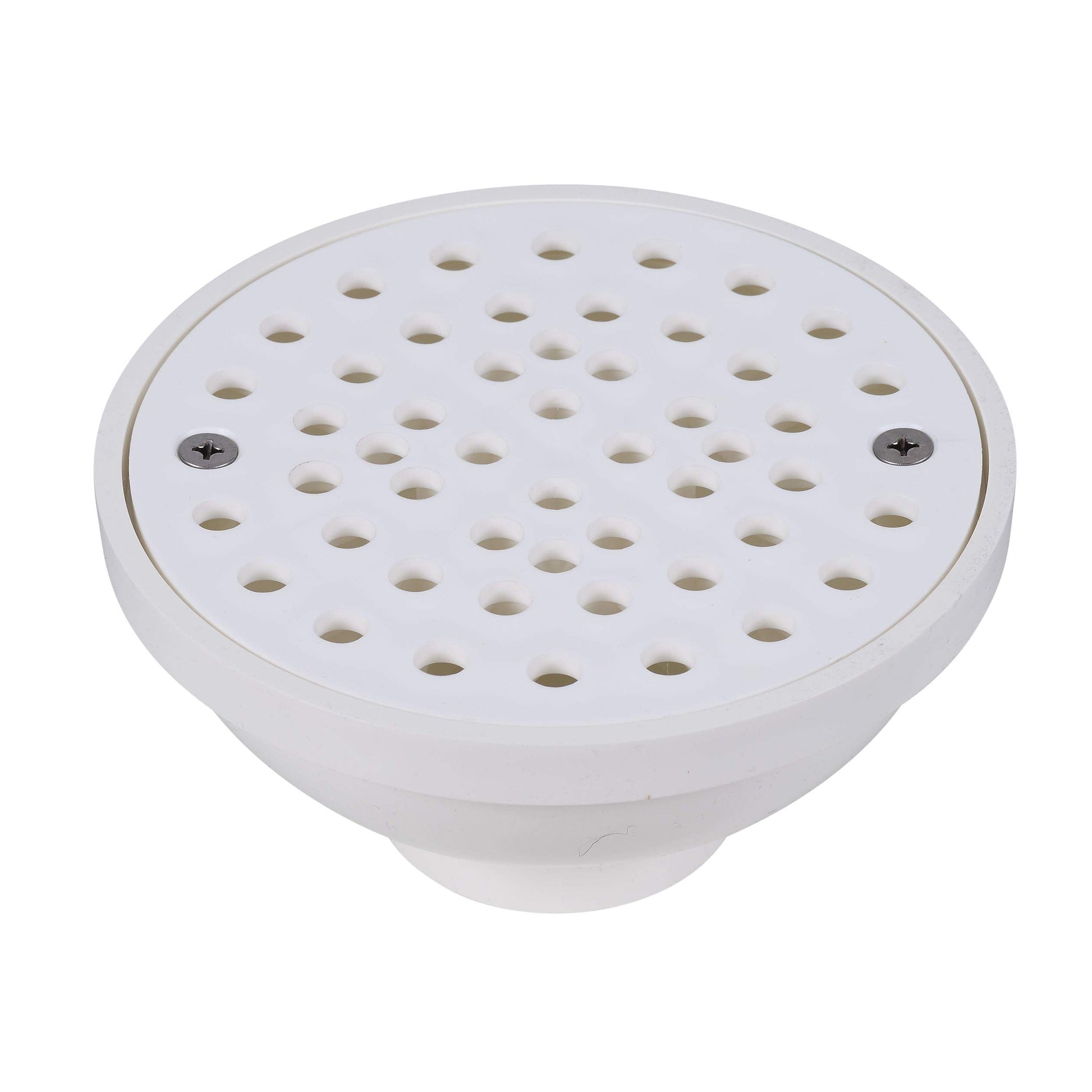 Oatey 43596 PVC Area Floor Drain, 2"/3", White
