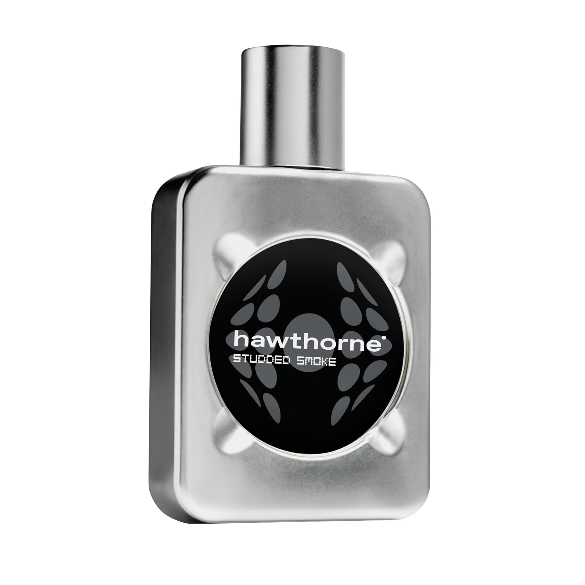 Hawthorne Studded Smoke Mens Cologne. Leather Cologne for Men with Mesquite Wood, Campfire Smoke & Wild Blackberry. Bold, Long Lasting Fragrance with Parfum Concentration. 50 mL - 1.7 Fl. Oz.