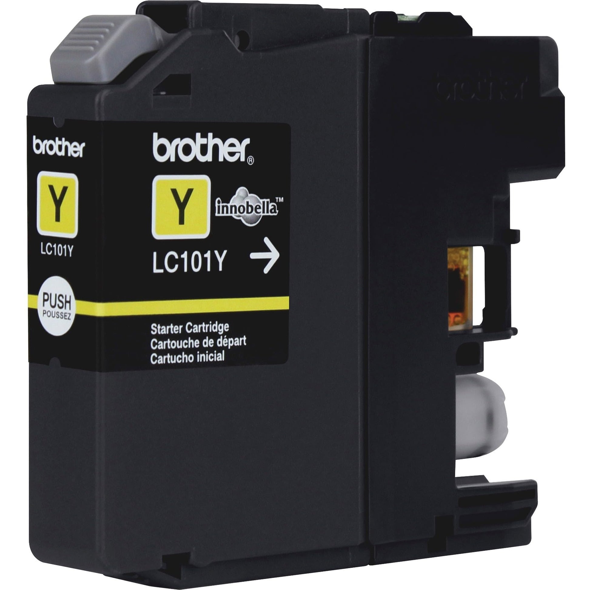 Brother Printer LC101Y Yellow Ink Cartridge