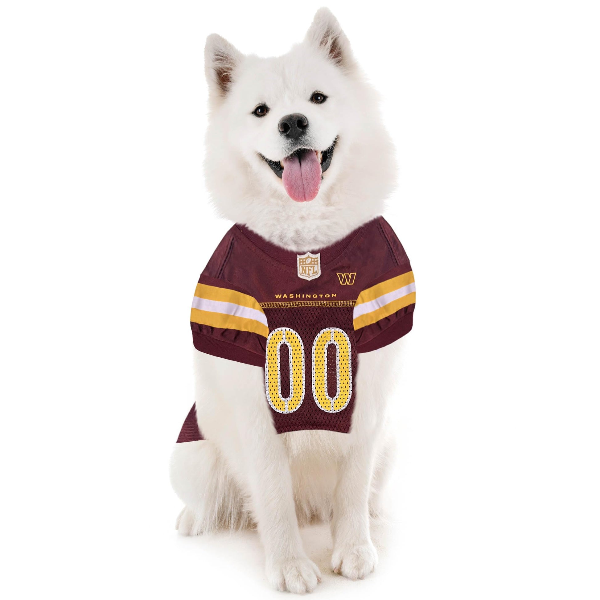 Pets First Washington Commanders Dog Jersey, Small, NFL Licensed, Mesh, Officially Licensed