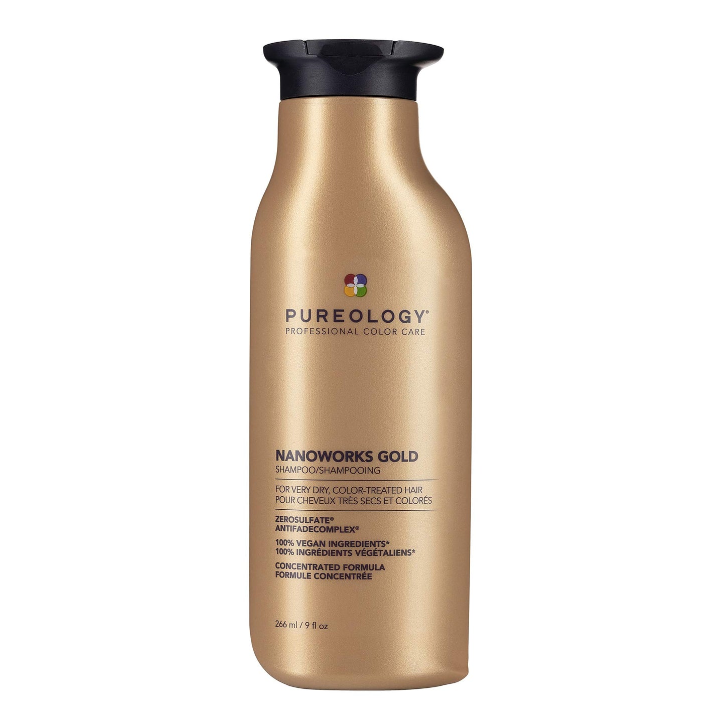 Pureology Nanoworks Gold Shampoo – For Very Dry Hair, 9 fl oz