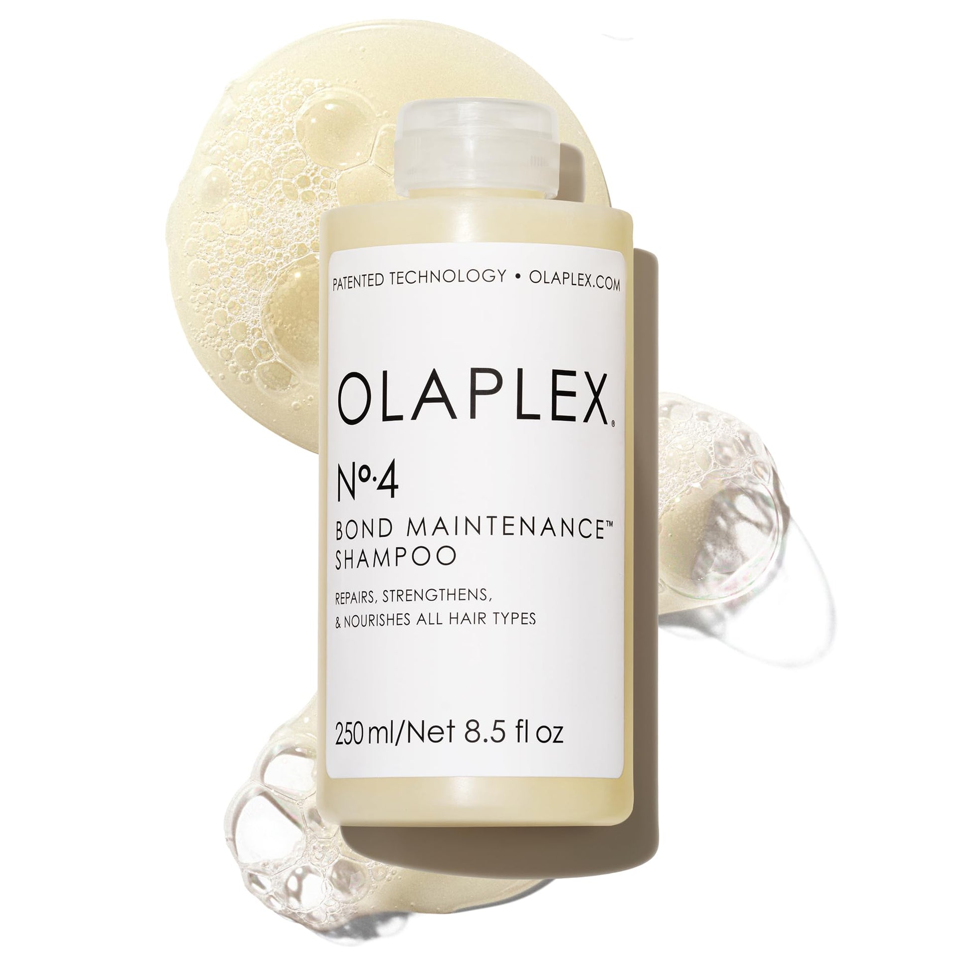 OLAPLEX N°.4 Bond Maintenance™ Strengthening Shampoo | Bond Repair, 250 mL