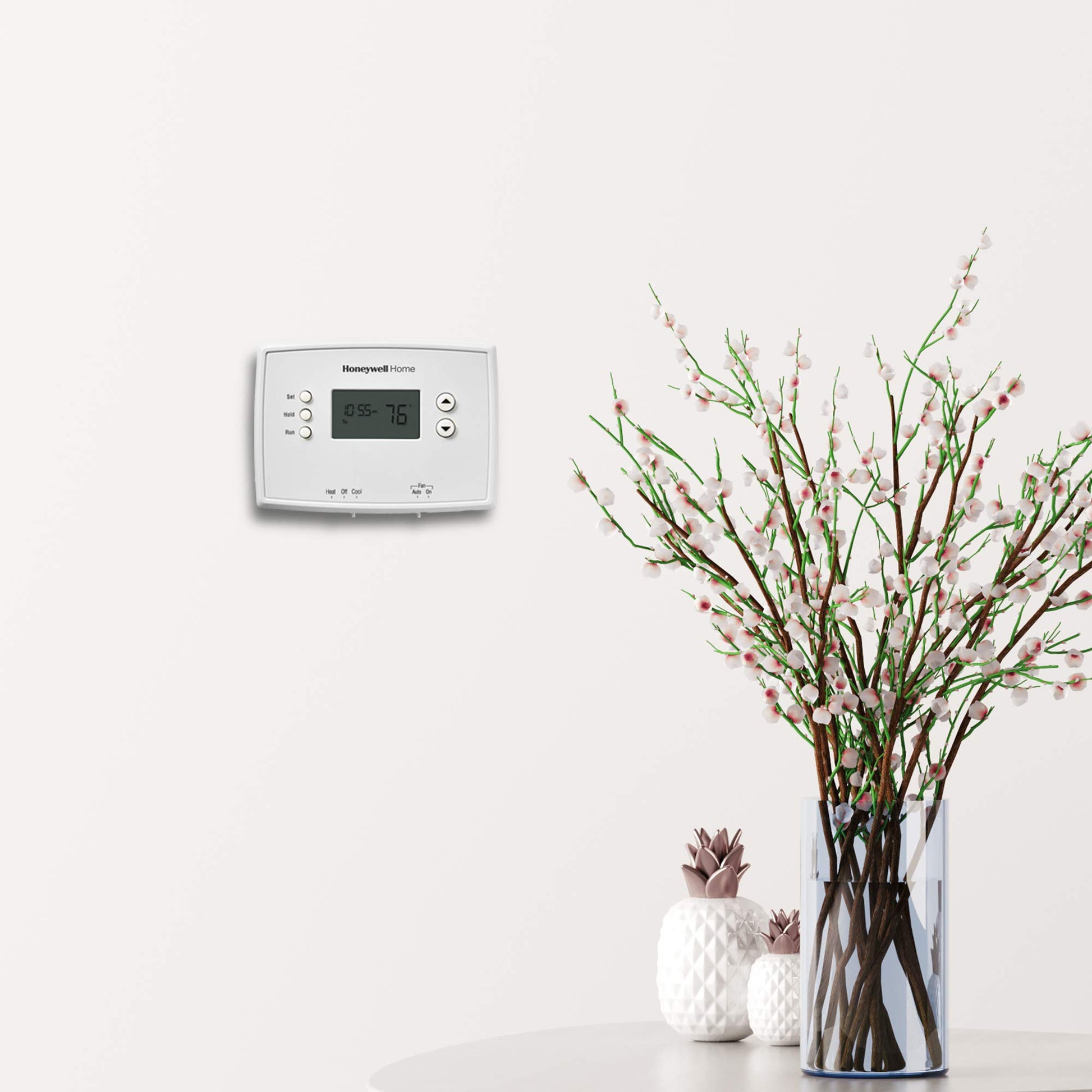 Honeywell Home RTH221B1039 RTH221B Programmable Thermostat, White
