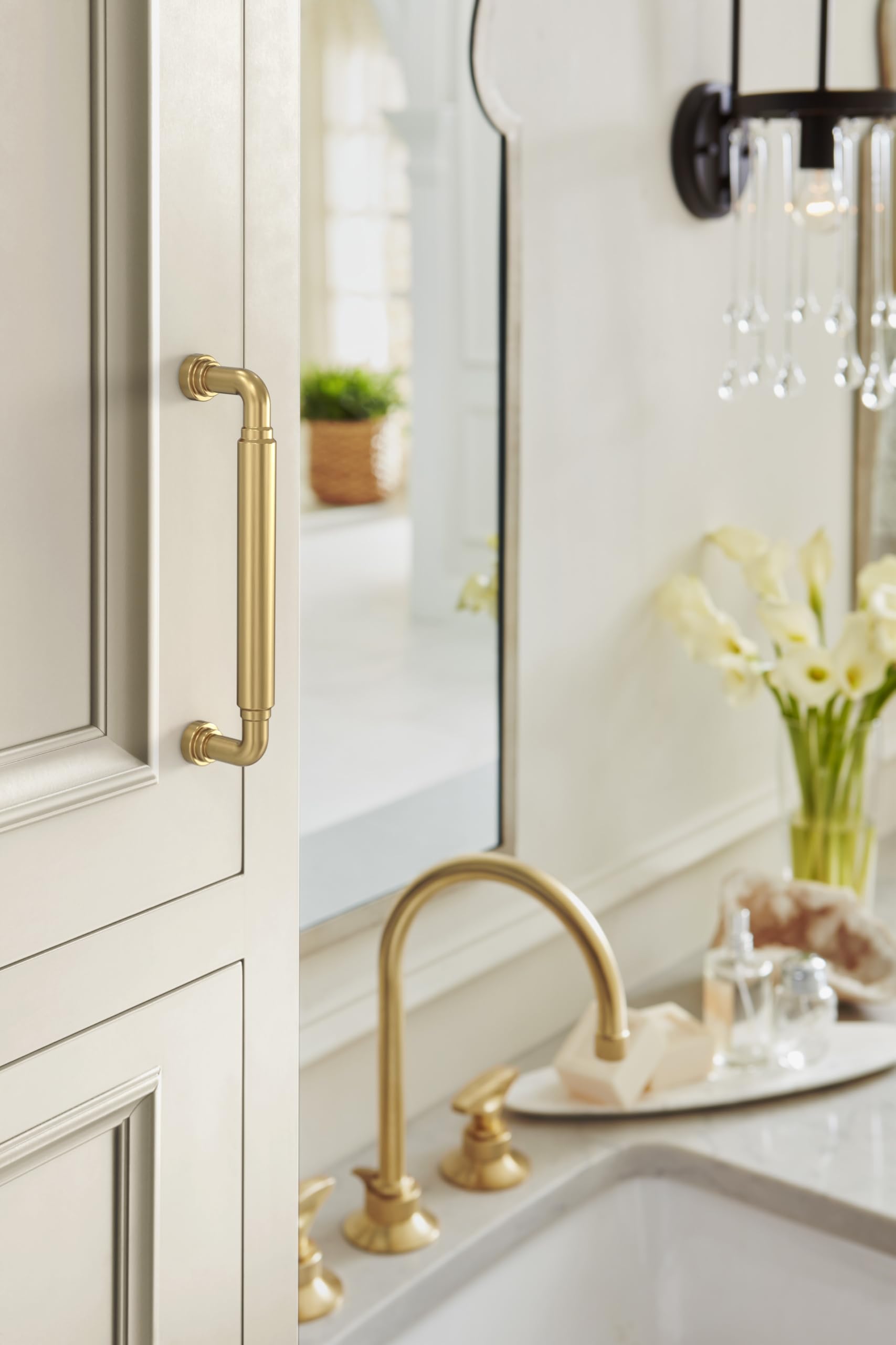 Amerock 5-1/16" Coble Champagne Bronze Drawer Pull