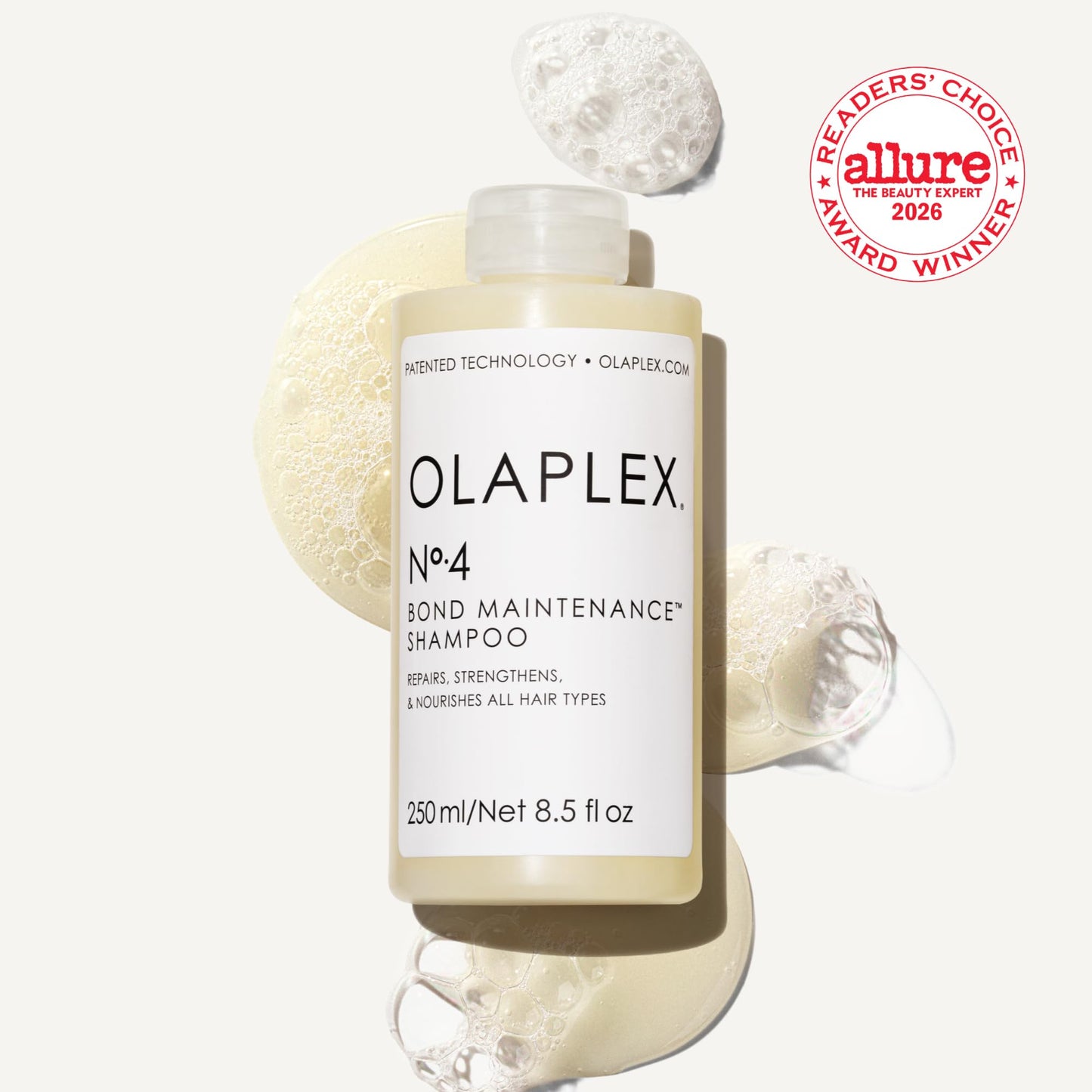 OLAPLEX N°.4 Bond Maintenance™ Strengthening Shampoo | Bond Repair, 250 mL