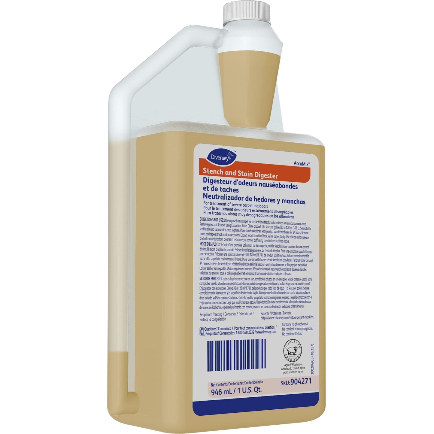 Diversey STENCH AND STAIN DIGESTER 1 U.S. QT