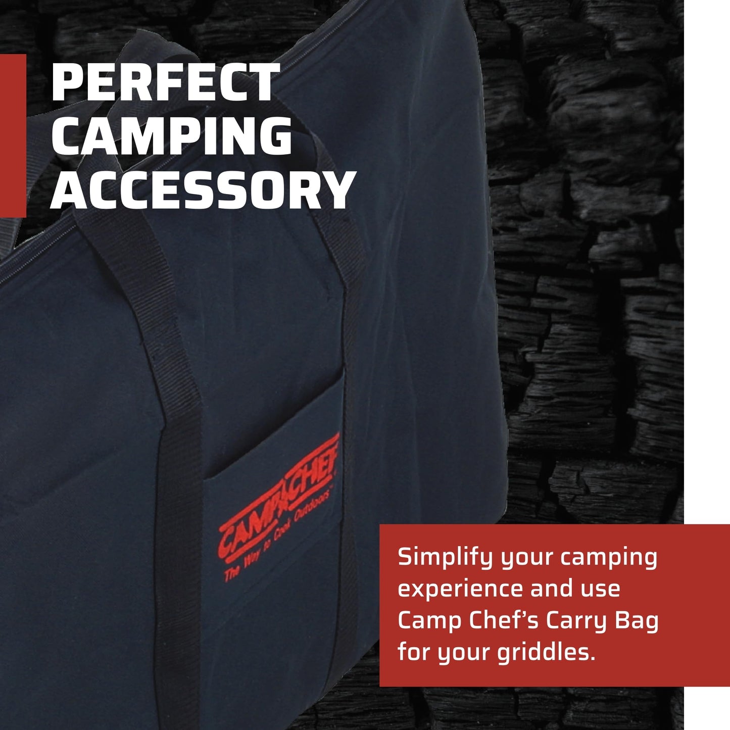 Camp Chef Large Griddle Bag ,Black
