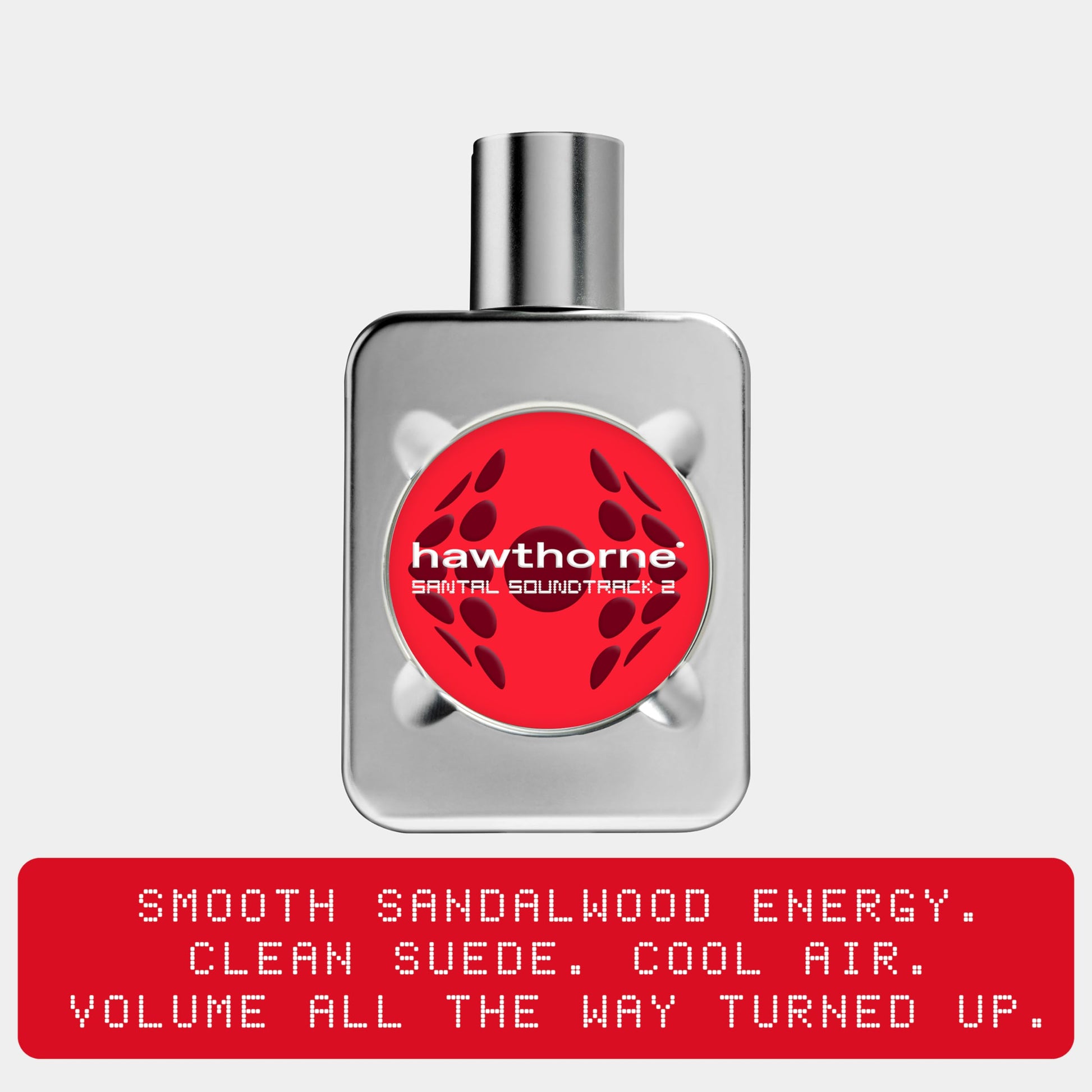 Hawthorne Santal Soundtrack 2 Mens Cologne. Cologne for Men with Sandalwood, White Suede & Cashmere Musk. Clean, Long Lasting Fragrance for Men with Parfum Concentration. 50 mL - 1.7 Fl. Oz.