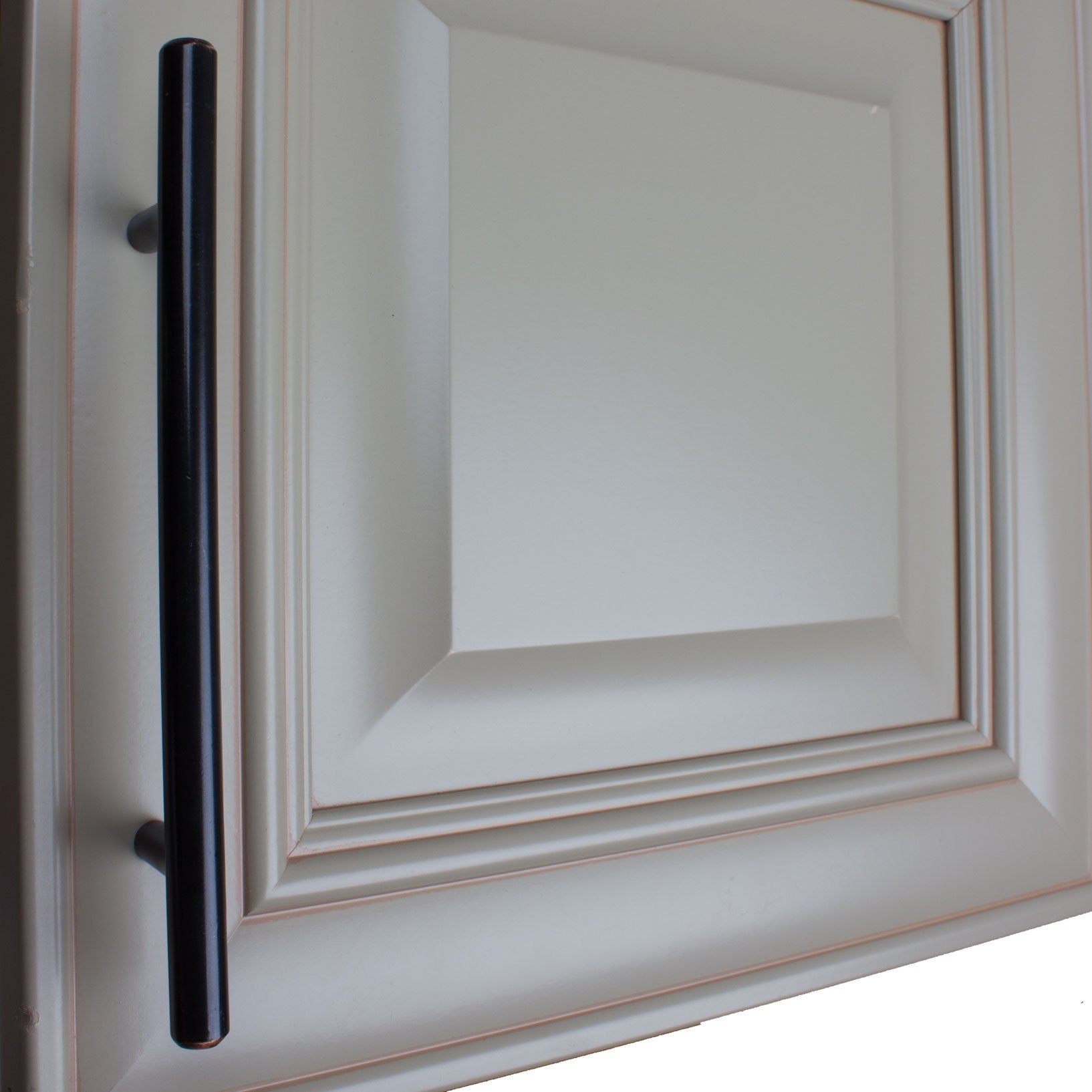 GlideRite Hardware 4074-S-ORB-10 5.125 inch Cc Oil Rubbed Bronze Solid bar Series Cabinet Pull 10 Pack