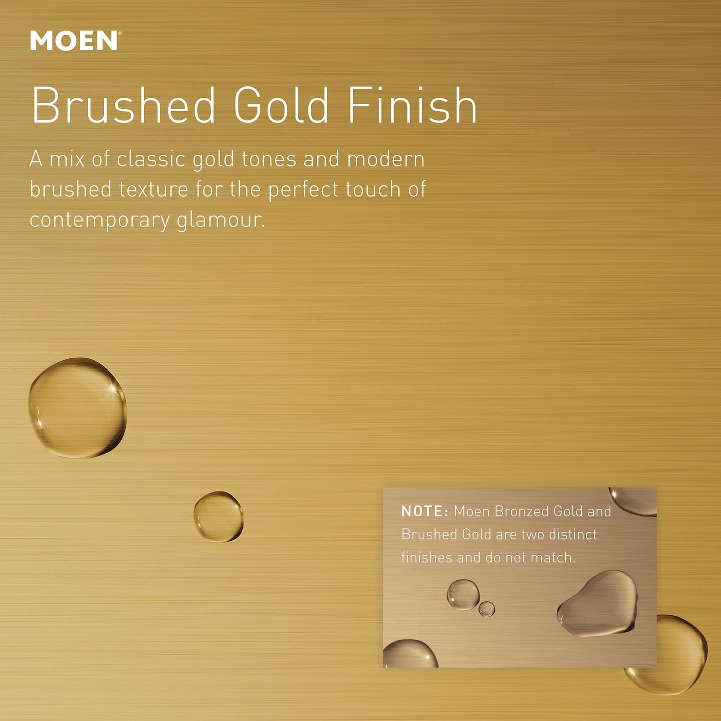Moen UT4191BG Align 1-Handle M-CORE Transfer Valve Trim Kit, Valve Required, Brushed Gold