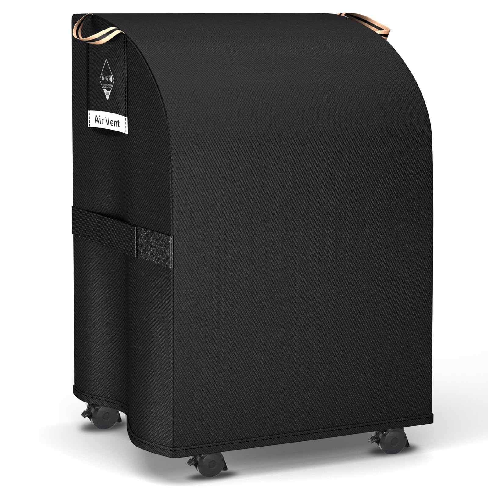 55 Inch Grill Cover for Outdoor Grill,600D Durable Waterproof Rip-Proof BBQ Cover,Fade Resistant Gas Grill Cover with Straps,3-4 Burner Barbecue Cover for Weber Char-Broil Nexgrill,etc