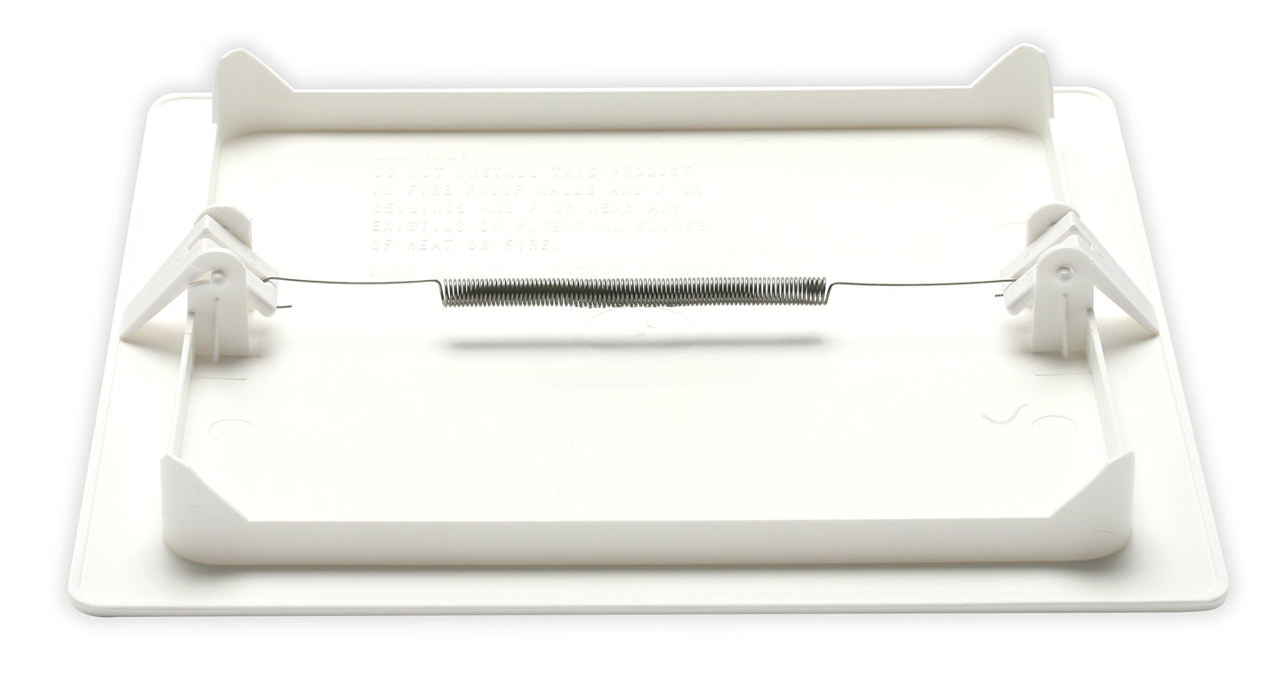 Fluidmaster AP-0808 Click Fit Access Panel for Plumbing, Wiring, and Cables, Size 8-In. x 8-In., Easy Install , White