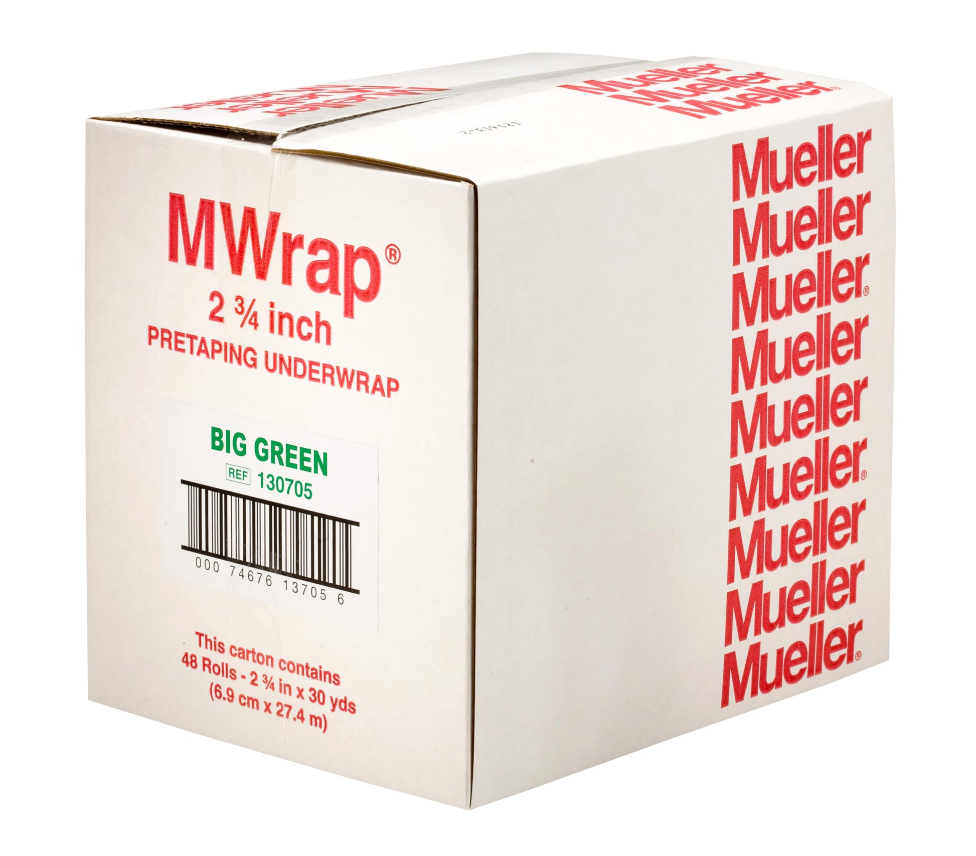 Mueller M-Wrap 48 Rolls per Case Green