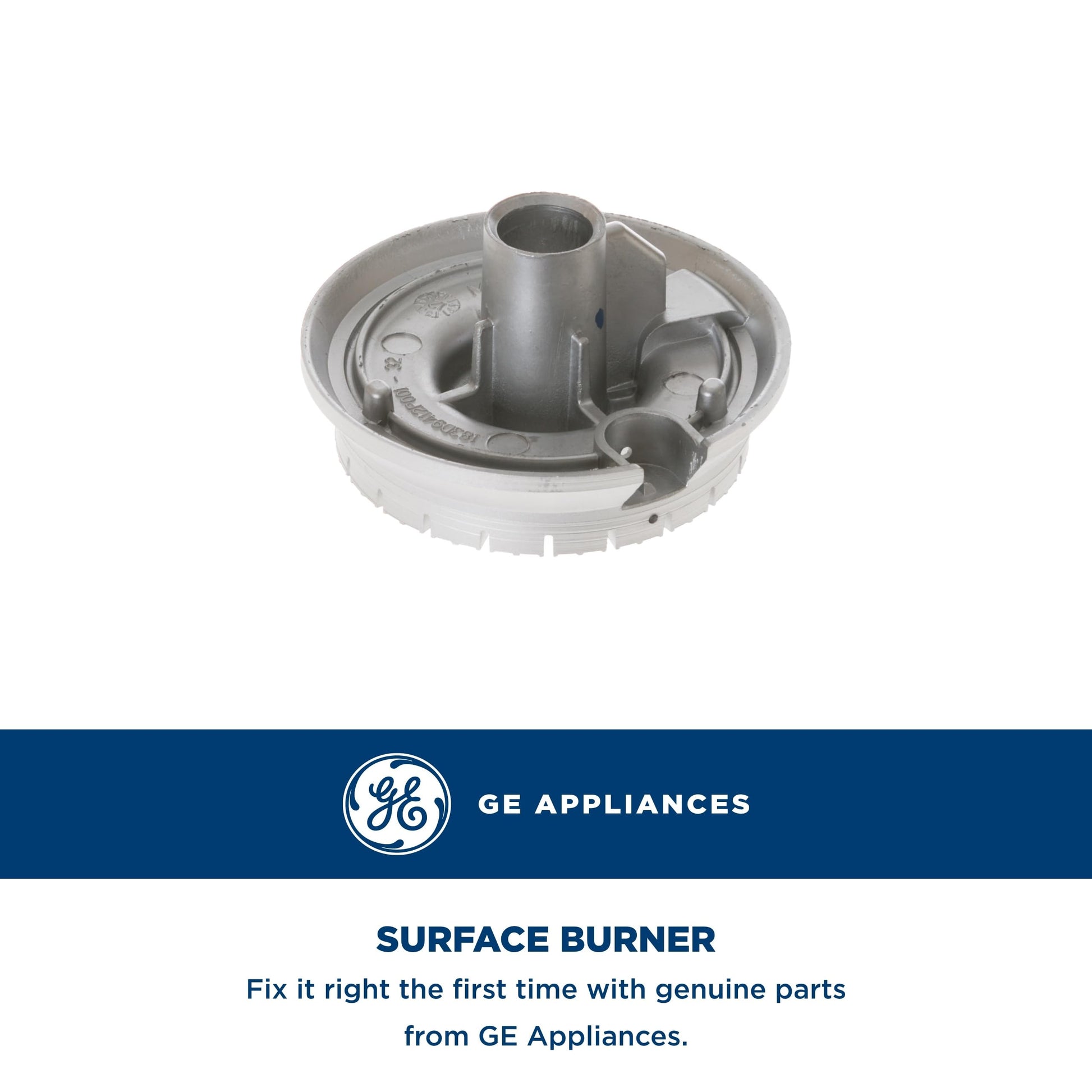 GE Appliances WB16K10055 Range Surface Burner Head, Medium,Diameter of 2-13/16 ”